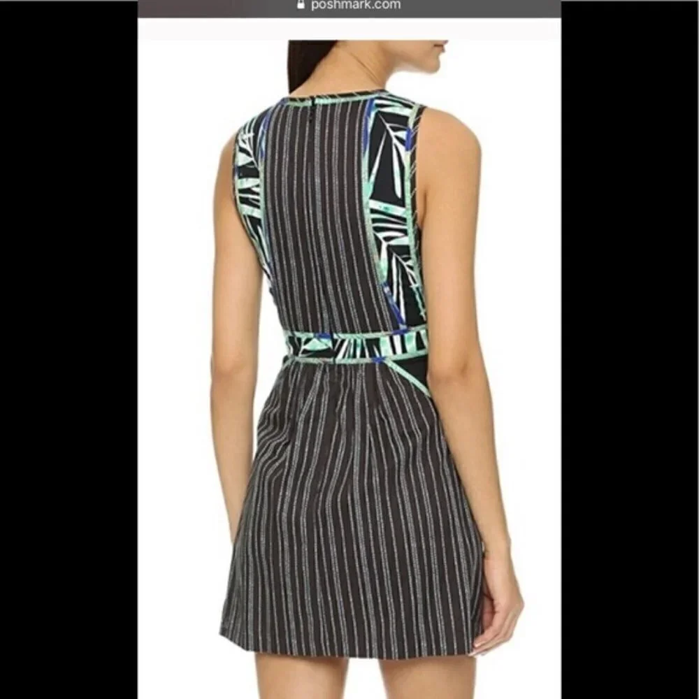 BCBGMaxAzria Cristalle Sleeveless Cotton Dress NWT